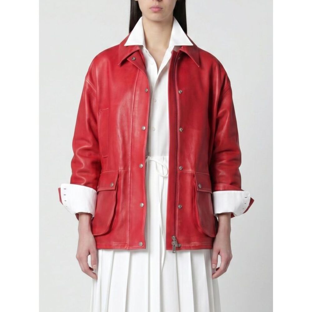 Halfboy Jacket Woman Red